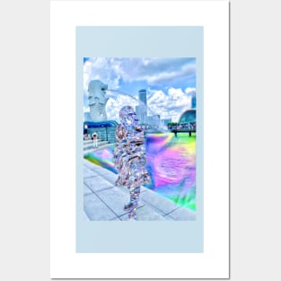 Merlion view Posters and Art